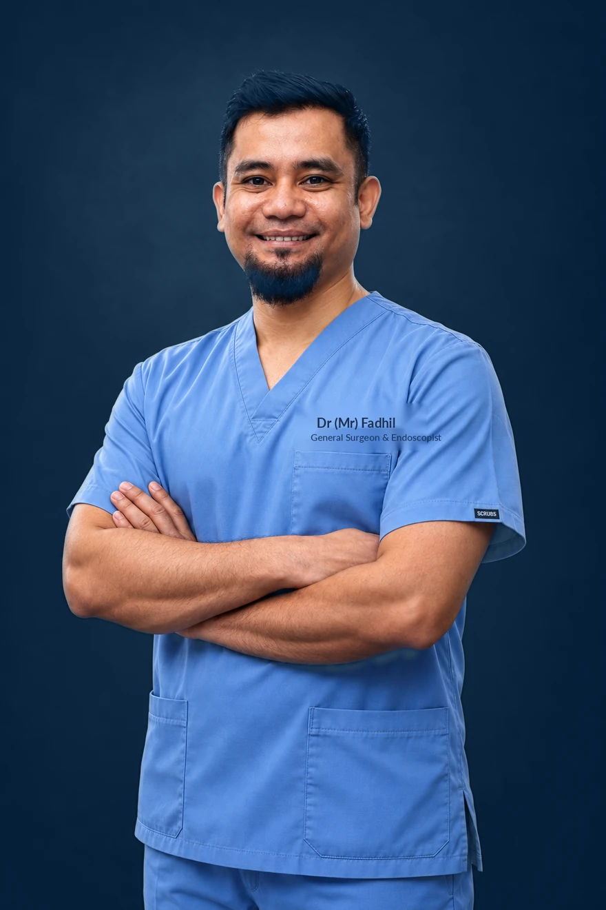 Dr Mohd Fadhil bin Ahmad Nazlan in formal attire.